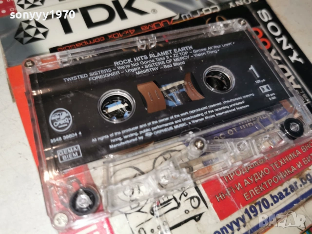 ROCK HITS PLANET-ORIGINAL TAPE 1905261706H2E6R, снимка 10 - Аудио касети - 54607415