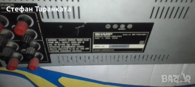 Стъпало SHARP 7700 за ремонт , снимка 6 - Ресийвъри, усилватели, смесителни пултове - 54671814