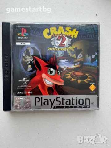   Crash Bandicoot 2 Cortex Strikes Back за PS1