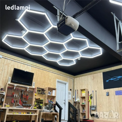 LED Система HEXAGON 8 245W 24 500Lum