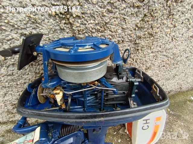 Извънбордов двигател 10 коня внос перфектно състояние, снимка 4 - Воден транспорт - 54235264