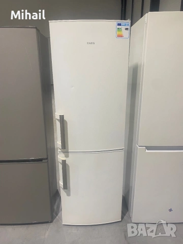 AEG RCB53421LW – Хладилник с фризер (бял, 329L, A++)