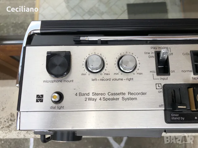Радиокасетофон Panasonic RS-4350LJ, снимка 12 - Радиокасетофони, транзистори - 55448562