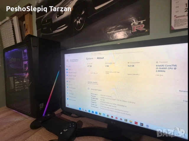 ROG Strix G15CK, снимка 3 - Геймърски - 54729257