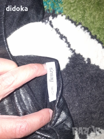 Модерна рокля цвят металик , снимка 2 - Детски рокли и поли - 54009603