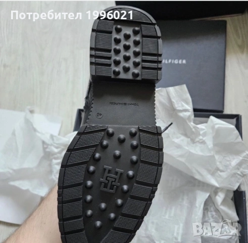 Мъжки боти Tommy Hilfiger, снимка 4 - Мъжки боти - 54585333