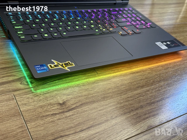 16`Lenovo Legion Pro 7`Core i7-11800H/RTX 3070/32GB RAM/512GB SSD/WQXGA 165Hz 500 Nits Vesa Certifie, снимка 3 - Лаптопи за игри - 54311636