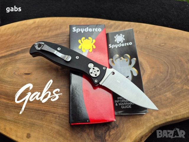 Автоматичен нож Spyderco Autonomy 2 C165GP2, снимка 2 - Ножове - 54750847