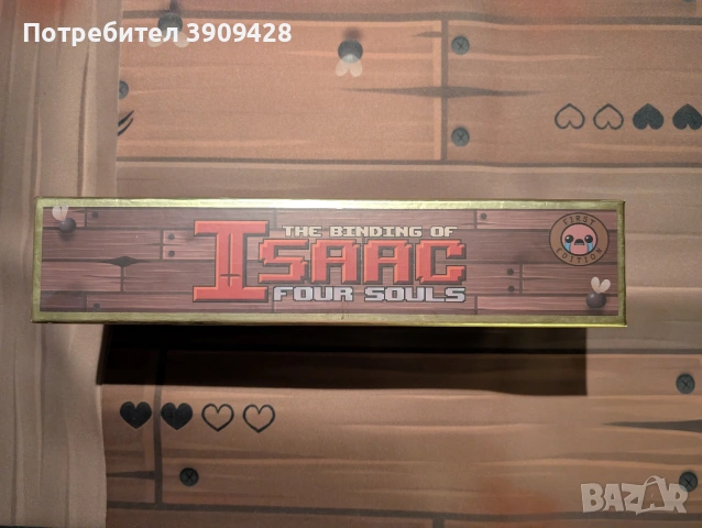 The Binding of Isaac: Four Souls - картова игра за 2-4 | Kickstarter Gold Box + разширение, подложки, снимка 2 - Настолни игри - 54783761