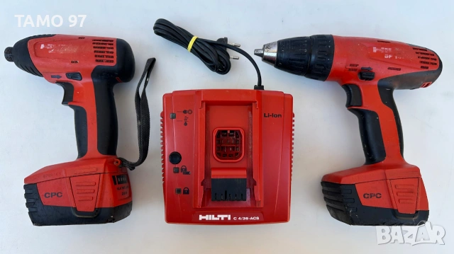 Hilti SF 144-A Винтоверт и Hilti SiD 144-A импакт драйв 2x14,4V 2.6Ah