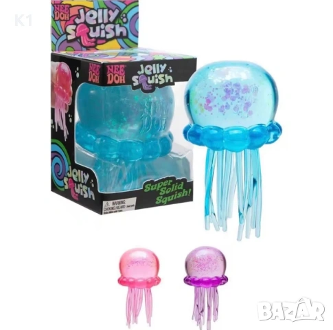 Nee Doh Jelly Squish Джели Скуиши ангистрес играчка , снимка 2 - Образователни игри - 54583350