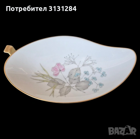 Изискан винтидж комплект Rosenthal "Pariser Frühling" (1950-те) – 5 части, снимка 5 - Сервизи - 55244573
