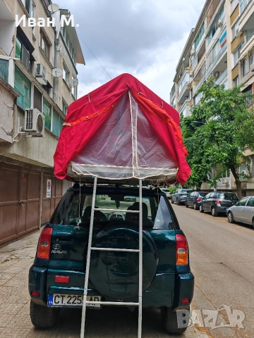 Руска къмпинг палатка за автомобил - 2 места , снимка 9 - Палатки - 55150969