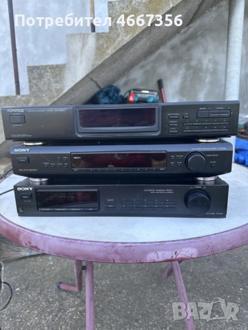 Тунери Sony и Kenwood, снимка 2 - Други - 55411509