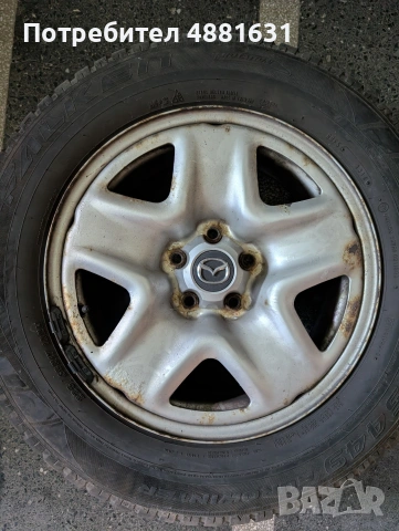 Оригинални метални джанти за Mazda CX-5/CX-3/6/3 - 17 цола (5х114.3) + зимни гуми