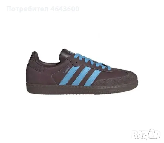 Adidas Samba OG Shadow Brown Sky Rush (Women's), снимка 4 - Маратонки - 55690654