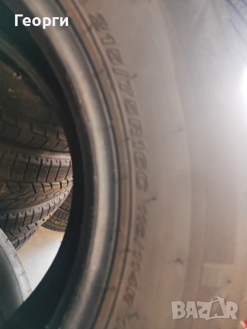 2бр.зимни гуми 215/75/16C Nexen, снимка 4 - Гуми и джанти - 54164256