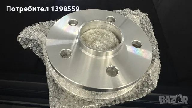 Алуминиеви фланци 5х112 66.6мм 10мм с центриращ ръб