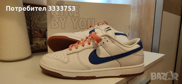 Nike Dunk Low By You – №46 / 30 см – като нови, с кутия