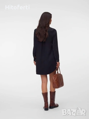 Дамска дънкова рокля VERO MODA VMSIGGA, снимка 2 - Рокли - 55222135