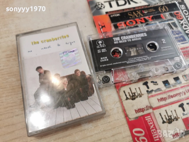 THE CRANBERRIES-ORIGINAL TAPE 2005261900H2E6R, снимка 12 - Аудио касети - 54620322