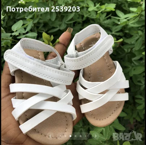 Детски сандали №19 - НОВИ, снимка 5 - Бебешки обувки - 55495629