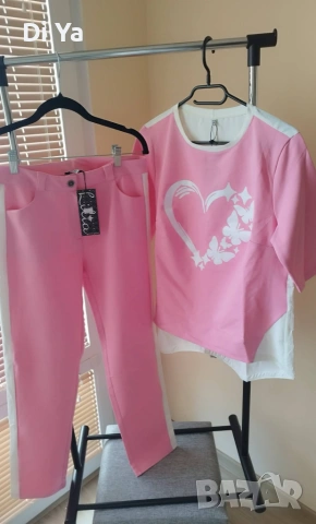 Lilia Fashion нов сет  в розово