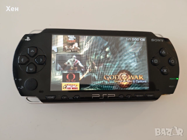 Sony PSP 1000 Playstation Portable - ARK-4 - качени много игри, снимка 10 - PlayStation конзоли - 53808393