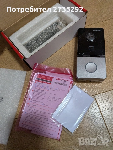 Видео домофон Hikvision DS-KV6113-WPE1, снимка 3 - Други - 54518080