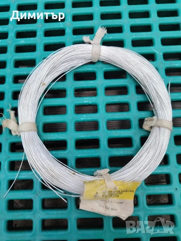 Проводник с тефлонова PTFE изолация 0.14мм2 посребрен, снимка 5 - Други машини и части - 54580088