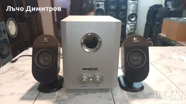Субуфер с две тонколони за компютър