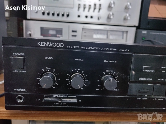 Kenwood ka-87, снимка 3 - Ресийвъри, усилватели, смесителни пултове - 54657283