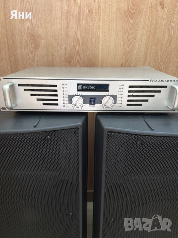 Професионални тонколони Alesis Pro Venue 1501 + усилвател Skytec PRO600, снимка 2 - Аудиосистеми - 55531697
