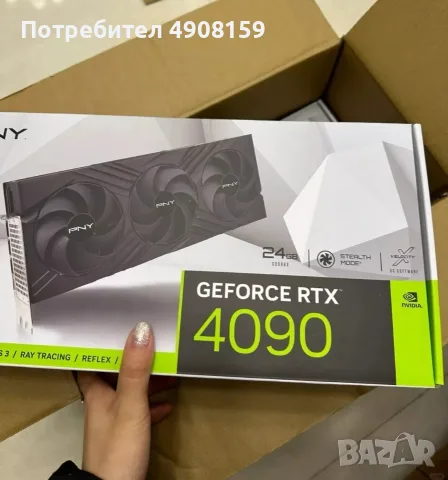 PNY GeForce RTX 4090 24GB , снимка 2 - Видеокарти - 55584612