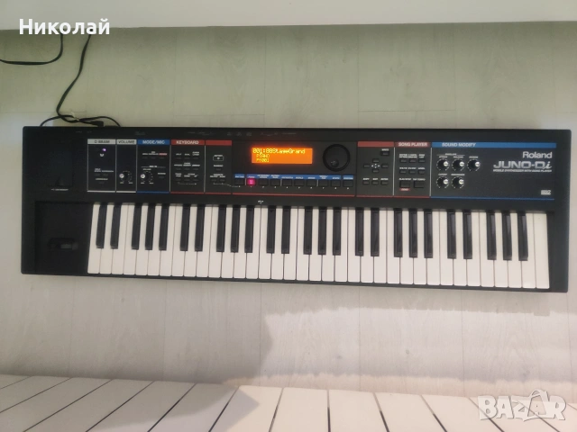 Roland JUNO Di професионален преносим синтезатор 61 клавиша