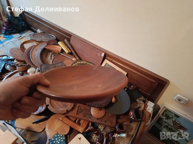 дървени купи , снимка 7 - Декорация за дома - 54367796