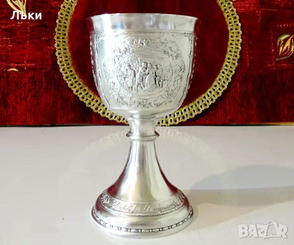 Калаен бокал WMF,лимитирана серия Gluckliches Biedermeier