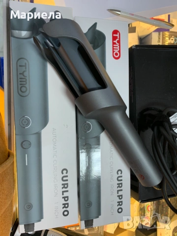 Автоматична маша TYMO Curlpro 25мм. / TYMO CURLPRO GREY, снимка 2 - Маши за коса - 54408804