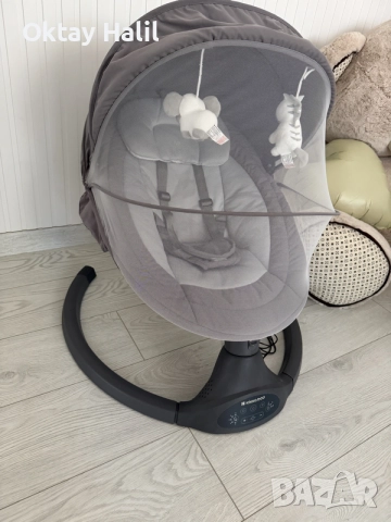 Kikkaboo Електрическа люлка Codie Dark Grey, снимка 3 - Детски люлки - 55241622