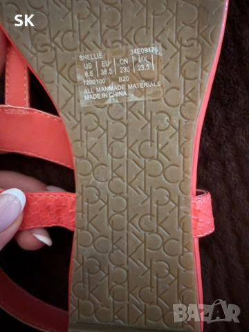 Сандали нови Calvin Klein, снимка 3 - Сандали - 54715983