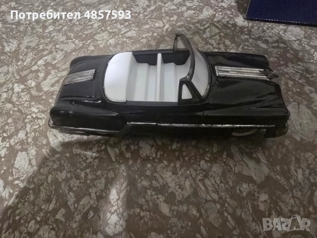 Стара немска количка 1:18, снимка 5 - Други ценни предмети - 54917761