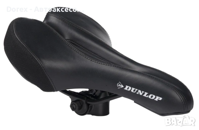 Спортна седалка за велосипед 27x17cm Dunlop - черна, снимка 3 - Аксесоари за велосипеди - 54840359