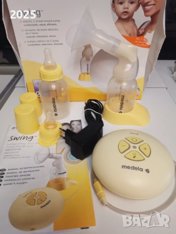 ел.помпа за кърма Medela SWING, снимка 2 - Помпи за кърма - 54908431