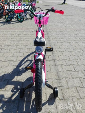 BG Детски велосипед 20" HAMATO розов, снимка 10 - Велосипеди - 54334484