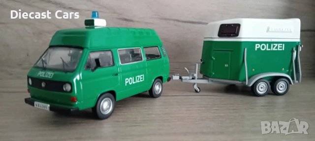 Police Cars,  Полицейски коли, линейки VW 1:43 спечиален режим 