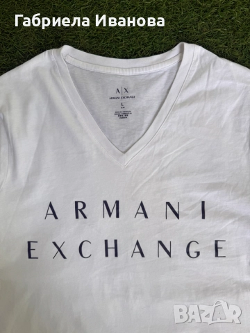 мъжка Тениска Armani , снимка 3 - Тениски - 55416411