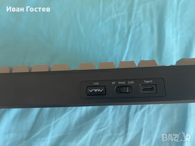 AULA F75 Pro – Нова безжична механична клавиатура (Reaper Switch), снимка 3 - Клавиатури и мишки - 55388684
