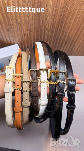 колани от естествена кожа в кутия Gucci ysl saint laurent 