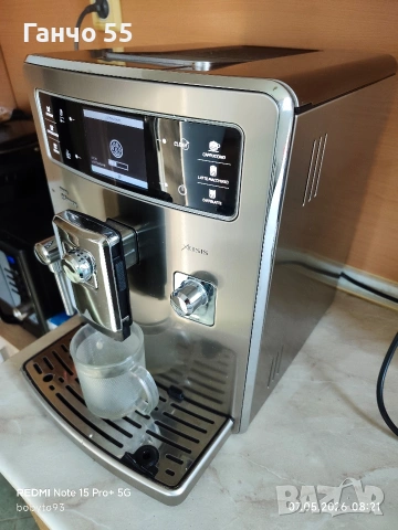 Кафемашина Philips Saeco Xelsis , снимка 3 - Кафемашини - 54447101