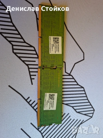 Две пръчки/2x 8GB RAM памет Samsung по 8GB DDR5 5600Mhz за лаптоп., снимка 2 - RAM памет - 54136232